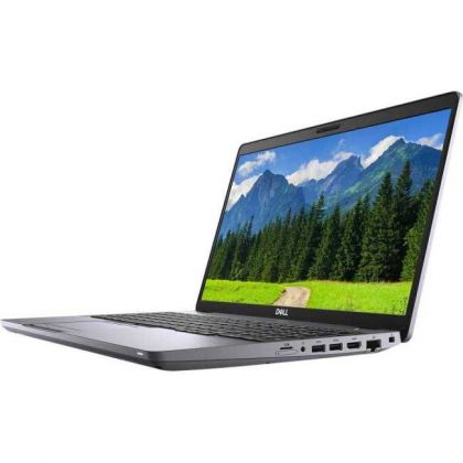 Laptop Dell Latitude 5511, Procesor 10th Generation Intel Core i7-10850H up to 5.10GHz, 15.6" FHD (1920x1080) WVA anti-glare, ram 16GB 2933MHz DDR4, 512GB SSD M.2 PCIe NVMe, Intel(R) UHD Graphics, culoare Grey, Windows 10 Pro