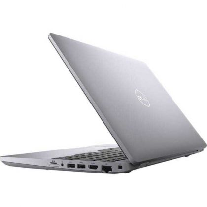 Laptop Dell Latitude 5511, Procesor 10th Generation Intel Core i7-10850H up to 5.10GHz, 15.6" FHD (1920x1080) WVA anti-glare, ram 16GB 2933MHz DDR4, 512GB SSD M.2 PCIe NVMe, Intel(R) UHD Graphics, culoare Grey, Windows 10 Pro