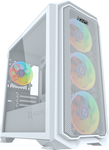 Carcasa Aqirys Wezen Midi Tower White