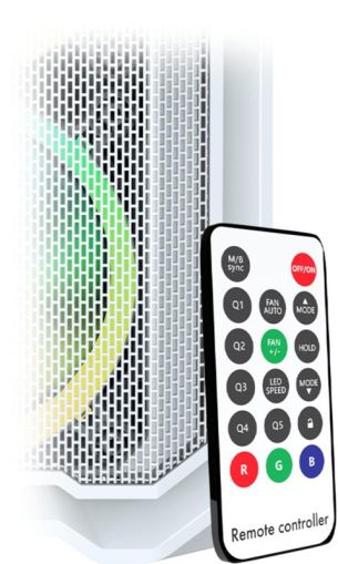 Carcasa Aqirys Wezen Midi Tower White