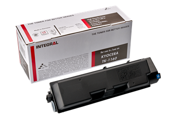 Toner Kyocera Integral TK-1160, culoare Black pentru Kyocera ECOSYS P2040dn, P2040dw - capacitate 7200 pagini