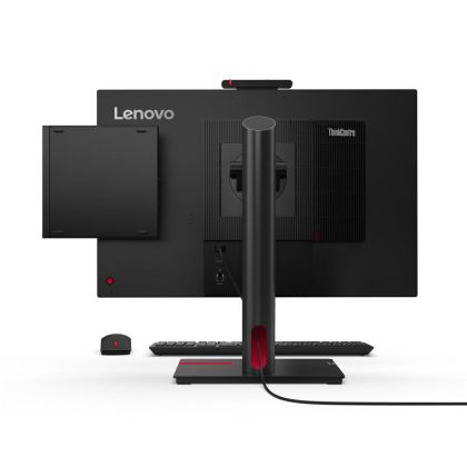 Desktop PC Lenovo ThinkCentre M70q Gen 5 Tiny, Procesor Gen 14ᵗʰ Intel Core i5-14400T up to 4.5GHz, RAM 16GB DDR5 4800MHz (1x16GB), 512GB SSD M.2 PCIe 4.0 NVMe, Intel UHD Graphics 730, Windows 11 Pro