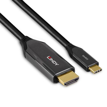 Cablu Lindy 2m Type-C la HDMI 8K60