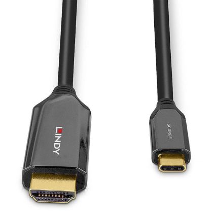 Cablu Lindy 2m Type-C la HDMI 8K60