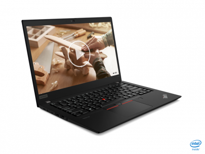 Laptop Lenovo ThinkPad T14s Gen 1 (Intel), Procesor Intel® Core™ Core i7-10510U up to 4.90 GHz, 14'' FHD(1920x1080) IPS Touch anti-glare, ram 16GB 2666MHz DDR4, 512GB SSD SSD M.2 PCIe NVMe, Intel UHD Graphics, culoare Black, Windows 10 Pro