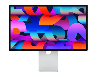 Monitor Apple Studio Display 27", 5K Retina, Thunderbolt, Mano Texture Glass, cu inclinare reglabila si pe inaltime, culoare argintiu