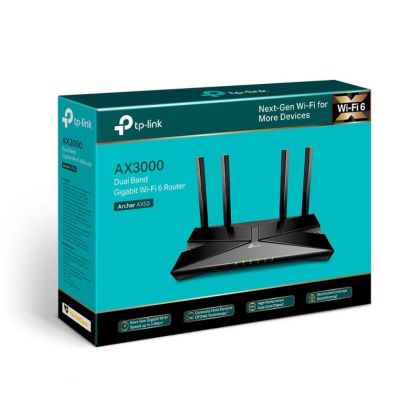 TPL WI-FI 6 ROUTER GIGABIT ARCHER AX50