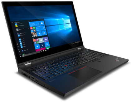 Laptop Lenovo ThinkPad P15 Gen 1, Procesor 10th Generation Intel® Core™ i7-10875H up to 5.10GHz, 15.6" FHD(1920x1080)IPS anti-glare, ram 32GB (2x16GB) 2933MHz DDR4, 2TB (2x1TB) SSD M.2 PCIe NVMe,NVIDIA® Quadro® T2000 4GB GDDR6,culoare Black,Windows10  Pro