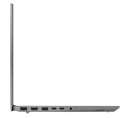 Laptop Lenovo ThinkBook 14 IIL, Procesor 10th generation Intel Core i5-1035G1 up to 3.6GHz, 14" FHD (1920x1080) IPS 250nits anti-glare, ram 8GB 2666MHz DDR4, 256GB SSD M.2 PCIe NVMe, Intel UHD Graphics, culoare Grey, Windows 10 Pro  