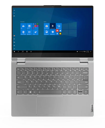 Laptop Lenovo ThinkBook 14s Yoga ITL, Procesor Intel Core i7-1165G7 up to 4.7GHz, 14" FHD (1920x1080) Touch IPS 300nits Glossy, ram 16GB (2x8GB) 3200MHz DDR4, 512GB SSD M.2 PCIe NVMe, Intel Iris Xe Graphics, culoare Grey, Windows 10 Pro 
