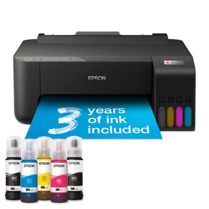 Imprimanta inkjet color CISS Epson EcoTank L1270 A4, 33ppm, 5760x1440 dpi, USB, Wi-Fi, Wi-Fi Direct, starter cerneala