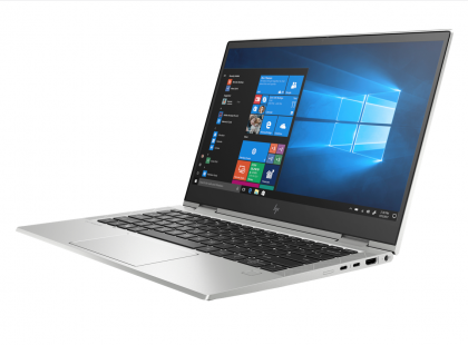 Laptop HP EliteBook x360 830 G7, Procesor 10th Generation Intel Core i7-10710U up to 4.70GHz, 13.3" FHD (1920x1080) Touchscreen Corning® Gorilla® Glass 5, ram 8GB 2666MHz DDR4, 512GB SSD M.2 PCIe NVMe, Intel® UHD Graphics, culoare Silver, Windows 10 Pro