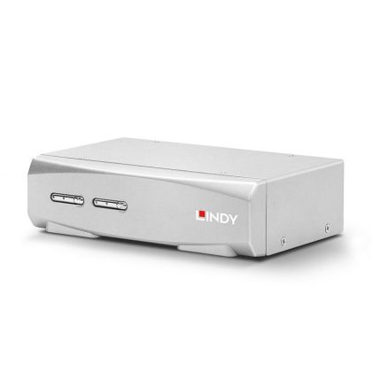 Lindy 2 Port HDMI 4K60 & USB KVM Switch