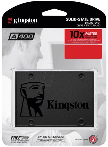 SSD Kingston A400, 480GB, 2.5", SATA III