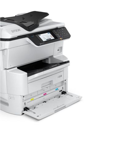 Imprimanta multifunctionala inkjet color Epson WorkForce Pro WF-C879RDWF A3, 35ppm, 4800x1200 dpi, ADF, USB, LAN, Wi-Fi, starter cerneala