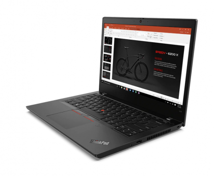 Laptop Lenovo ThinkPad L14 Gen 1 (AMD), Procesor AMD Ryzen™ 5 4500U up to 4.0GHz, 14" FHD (1920x1080) IPS 250nits anti-glare, ram 8GB 3200MHz DDR4, 256GB SSD M.2 2280 PCIe NVMe, AMD Radeon™ Graphics, culoare Black, Windows 10 Pro