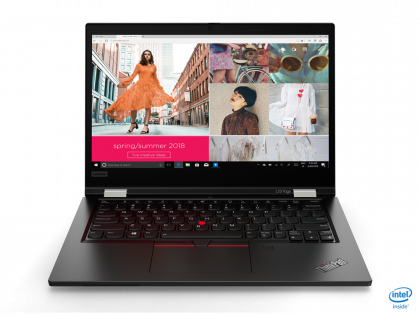 Laptop Lenovo ThinkPad L13 Yoga Gen 2 (Intel),Procesor Intel® Core™ i7-1165G up to 4.7GHz,13.3" FHD(1920x1080)IPS 300nits anti-reflection Touch,ram 16GB soldered 3200MHz DDR4,512GB SSD M.2 2280 PCIe NVMe,Intel Iris® Xe Graphics,culoare Black,Windows10 Pro