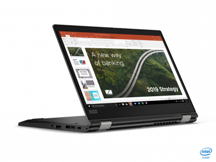 Laptop Lenovo ThinkPad L13 Yoga Gen 2 (Intel),Procesor Intel® Core™ i7-1165G up to 4.7GHz,13.3" FHD(1920x1080)IPS 300nits anti-reflection Touch,ram 16GB soldered 3200MHz DDR4,512GB SSD M.2 2280 PCIe NVMe,Intel Iris® Xe Graphics,culoare Black,Windows10 Pro