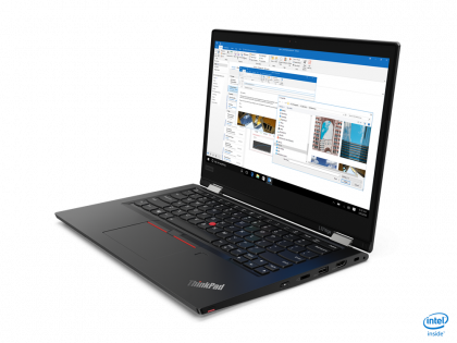 Laptop Lenovo ThinkPad L13 Yoga Gen 2 (Intel),Procesor Intel® Core™ i7-1165G up to 4.7GHz,13.3" FHD(1920x1080)IPS 300nits anti-reflection Touch,ram 16GB soldered 3200MHz DDR4,512GB SSD M.2 2280 PCIe NVMe,Intel Iris® Xe Graphics,culoare Black,Windows10 Pro