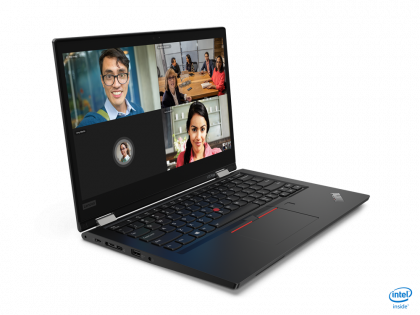 Laptop Lenovo ThinkPad L13 Yoga Gen 2 (Intel),Procesor Intel® Core™ i7-1165G up to 4.7GHz,13.3" FHD(1920x1080)IPS 300nits anti-reflection Touch,ram 16GB soldered 3200MHz DDR4,512GB SSD M.2 2280 PCIe NVMe,Intel Iris® Xe Graphics,culoare Black,Windows10 Pro