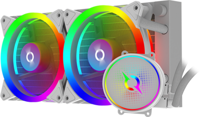 CPU Cooler Aquarius 240 AIO White ARGB