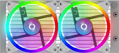 CPU Cooler Aquarius 240 AIO White ARGB