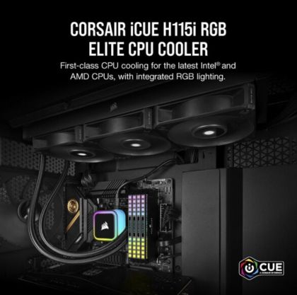 Corsair Liquid Cooler iCUE H115i ELITE