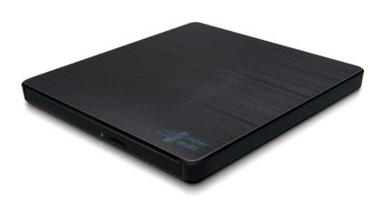 Ultra Slim Portable DVD-R Blk Hitachi-LG