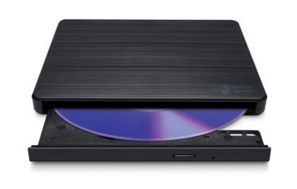 Ultra Slim Portable DVD-R Blk Hitachi-LG