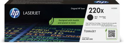 Toner original  HP W2200X , culoare negru, pentru HP LaserJet Pro color MFP 4302, 4302DW,4302FDW, capacitare 7.500 pagini