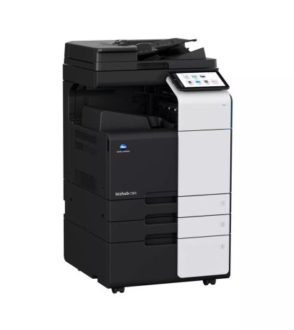 Imprimanta multifunctionala laser color A3, Konica Minolta Bizhub C301i, 30ppm, duplex, 1200x1200dpi, 2 casete hartie de 500 coli, tava bypass de 150 de coli