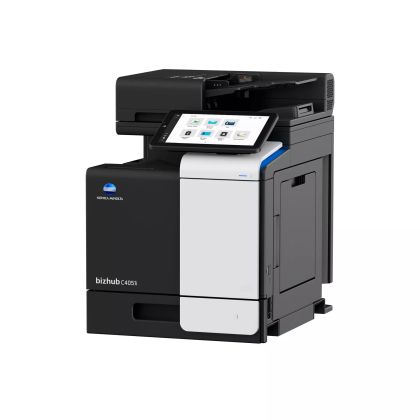 Imprimanta multifunctionala laser color A4, Konica Minolta Bizhub C4051i, 40ppm, duplex, 1200x1200dpi,  caseta hartie de 500 coli, tava bypass de 100 de coli