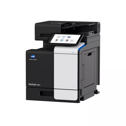Imprimanta multifunctionala laser monocrom A4, Konica Minolta Bizhub 4051i, 40ppm, duplex, 1200x1200dpi, caseta hartie de 500 coli, tava bypass de 100 de coli