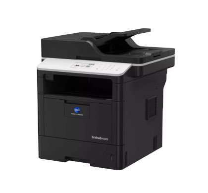 Imprimanta multifunctionala laser monocrom A4, Konica Minolta Bizhub 4020i, 40ppm, duplex, 1200x1200dpi, caseta hartie de 250 coli, tava bypass de 50 de coli