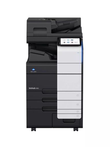 Imprimanta multifunctionala laser color A3, Konica Minolta Bizhub C451i, 45ppm, duplex, 1200x1200dpi, 2 casete hartie de 500 coli, tava bypass de 150 de coli