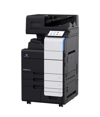 Imprimanta multifunctionala laser color A3, Konica Minolta Bizhub C651i, 65ppm, duplex, 1200x1200dpi, 2 casete hartie de 500 coli, tava bypass de 150 de coli