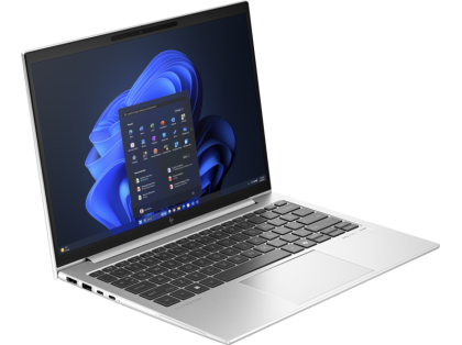 Laptop HP EliteBook 830 G11, Procesor Intel Core Ultra 7 155U up to 4.8GHz, 13.3"  WUXGA  (1920 x 1200) IPS 400nits anti-glare, ram 32GB onboard 7500MHz LPDDR5x, 1TB SSD M.2 PCIe NVMe, Intel® Graphics, culoare Silver, Window11 Pro 