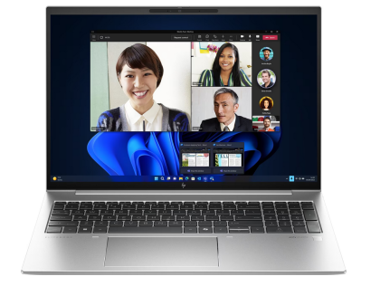 Laptop HP EliteBook 860 G11, Procesor Intel Core Ultra 7 155H up to 4.8GHz, 16" WUXGA (1920x1200) IPS 400nits anti-glare, ram 32GB(1x32GB)5600MHz DDR5, 1TB SSD M.2 PCIe NVMe, Intel Graphics, culoare Silver, Window11 Pro 