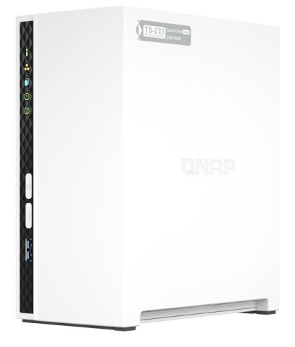 NAS QNAP 233 2BAY 2.0GHZ TWR SATA