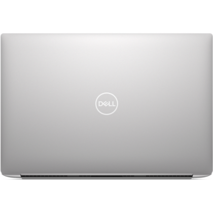 Laptop Dell XPS 9640, Procesor Intel Core Ultra 7-155H up to 4.8GHz, 16.3" UHD+ (3840x2400) OLED Touch InfinityEdge Anti-Reflective Anti-Smudge 400 nits, RAM 32GB LPDDR5X 6400MHz, 1TB SSD M.2 PCIe NVMe, NVIDIA GeForce RTX 4060 8GB, culoare platinum, Windo