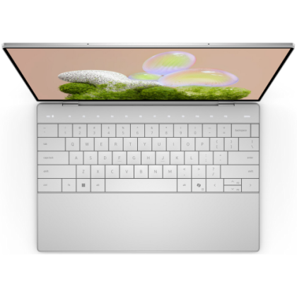 Laptop Dell XPS 9350, Procesor Intel Core Ultra 7-256V up to 4.8GHz, 13.4" FHD+ (1920x1200) InfinityEdge Anti-Glare EyeSafe 500 nits 30–120Hz, RAM 16GB LPDDR5X 8533MHz, 512GB SSD M.2 PCIe NVMe, Intel Arc Graphics, culoare platinum, Windows 11 Pro