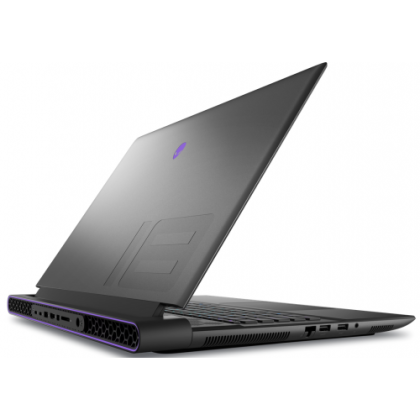 Laptop Dell Alienware M18 R2, Procesor Gen 14 Intel Core i9-14900HX up to 5.8GHz, 18.0" QHD+ (2560x1600) 165Hz , RAM 64GB DDR5 5200MHz (2x32GB), 8TB SSD M.2 PCIe NVMe RAID 0 (2x4TB), NVIDIA GeForce RTX 4090 16GB, culoare Dark Metallic Moon, Windows 11 P