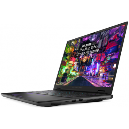 Laptop Dell Alienware m16 R2, Procesor Intel Core Ultra 9-185H up to 5.1GHz, 16.0" QHD+ (2560x1600) 240Hz, RAM 64GB DDR5 5600MHz (2x32GB), 2TB SSD M.2 PCIe NVMe, NVIDIA GeForce RTX 4070 8GB, culoare Dark Metallic, Windows 11 Pro
