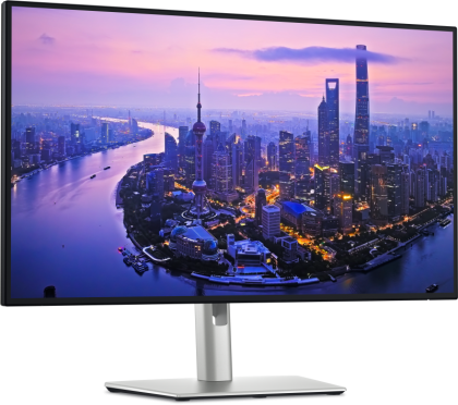 Monitor Led Dell U2725QE Ultra Sharp, 27" 4K (3840x2160) IPS, 5ms, 120Hz, culoare silver