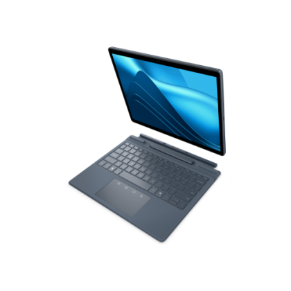 Laptop Dell Latitude 7350 Detachable, Procesor Intel Core Ultra 7-164U up to 4.8GHz, 13" 3K (2880x1920) IPS Touch Anti-Reflect Anti-Smudge 400 nits, RAM 16GB LPDDR5X 6400MHz, 512GB SSD M.2 PCIe Gen4, Intel Graphics, culoare gri, Windows 11 Pro