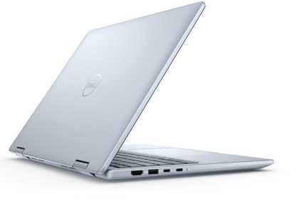 Laptop Dell Inspiron 7440 2-in-1, Procesor Intel Core 7 150U up to 5.4GHz, 14" FHD+ (1920x1200) IPS Touch Anti-Glare 250 nits, RAM 16GB (2x8GB) DDR5 5200MHz, 1TB SSD M.2 PCIe NVMe, Intel Graphics, culoare gri, Windows 11 Pro