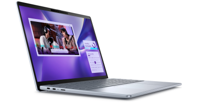 Laptop Dell Inspiron 7441 Plus, Procesor Qualcomm® Snapdragon® X Plus X1P-64-100 up to 3.4GHz, 14" QHD+(2560x1600) IPS touch 400nits, ram 16GB 8448MHz LPDDR5x, 512GB M.2 PCIe NVMe, Qualcomm® Adreno™ GPU, culoare Ice Blue, Windows11 Pro