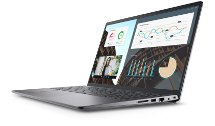 Laptop Dell Vostro 3530, Procesor Gen 13th Intel Core i7 1355U up to 5.0GHz, 15.6"  FHD (1920x1080) Anti-Glare 120Hz 250 nits, RAM 16GB (2x8GB) 2666MHz DDR4, 512GB SSD M.2 PCIe NVMe, Intel Iris Xe Graphics, culoare grey, Linux