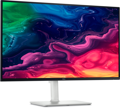 Monitor LED Dell S2725QC, 27" 4K UHD (3840x2160), IPS, 350nits, 4ms, 120Hz, culoare Argintiu-Negru