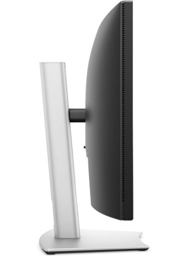 Monitor LED Dell P3425WE curbat, 34.1" WQHD (3440x1440), IPS, 350nits, 5ms, 100Hz, culoare Silver-Black